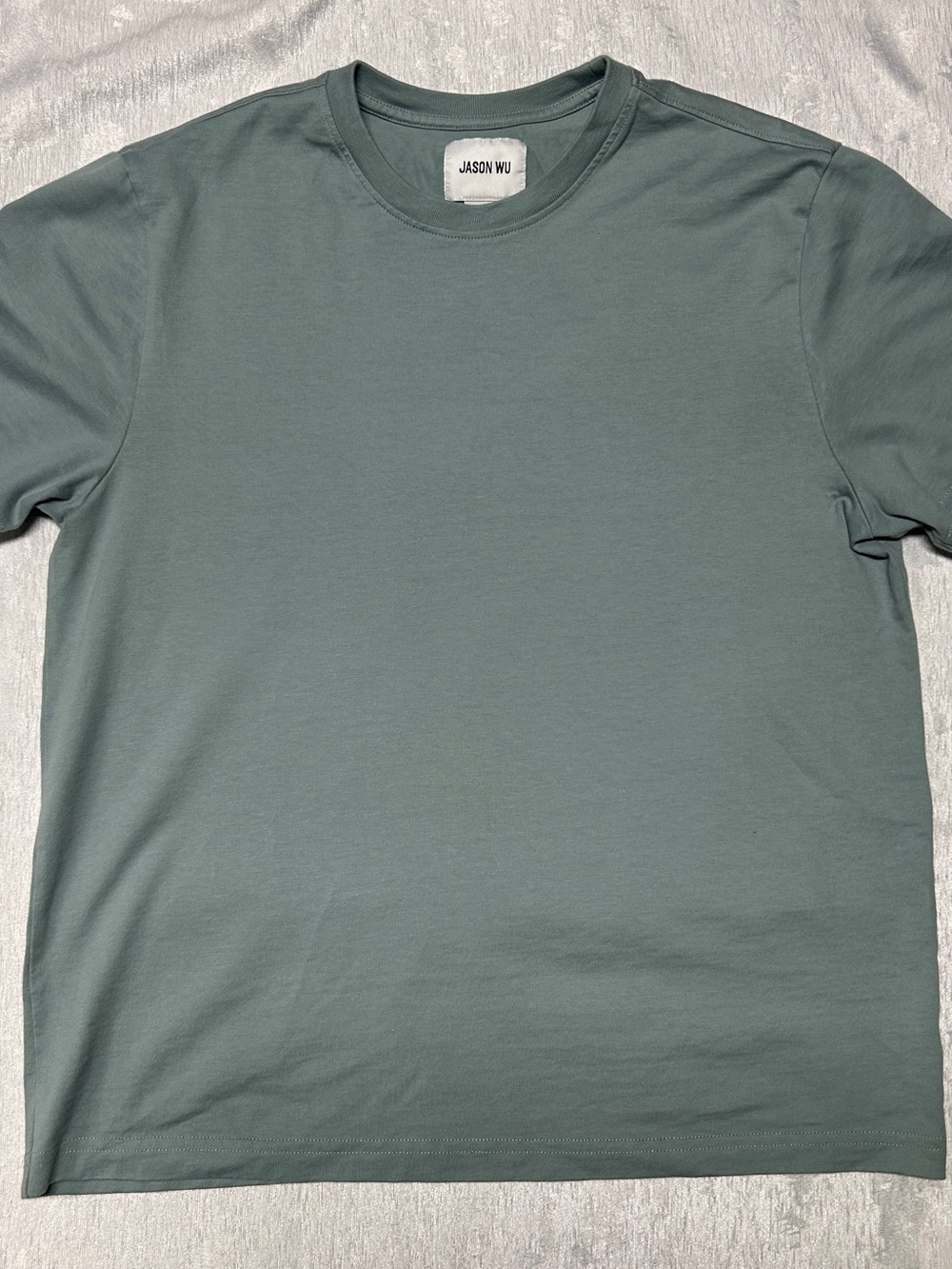Jason Wu Men's Crewneck T-Shirt in Dusty Sage